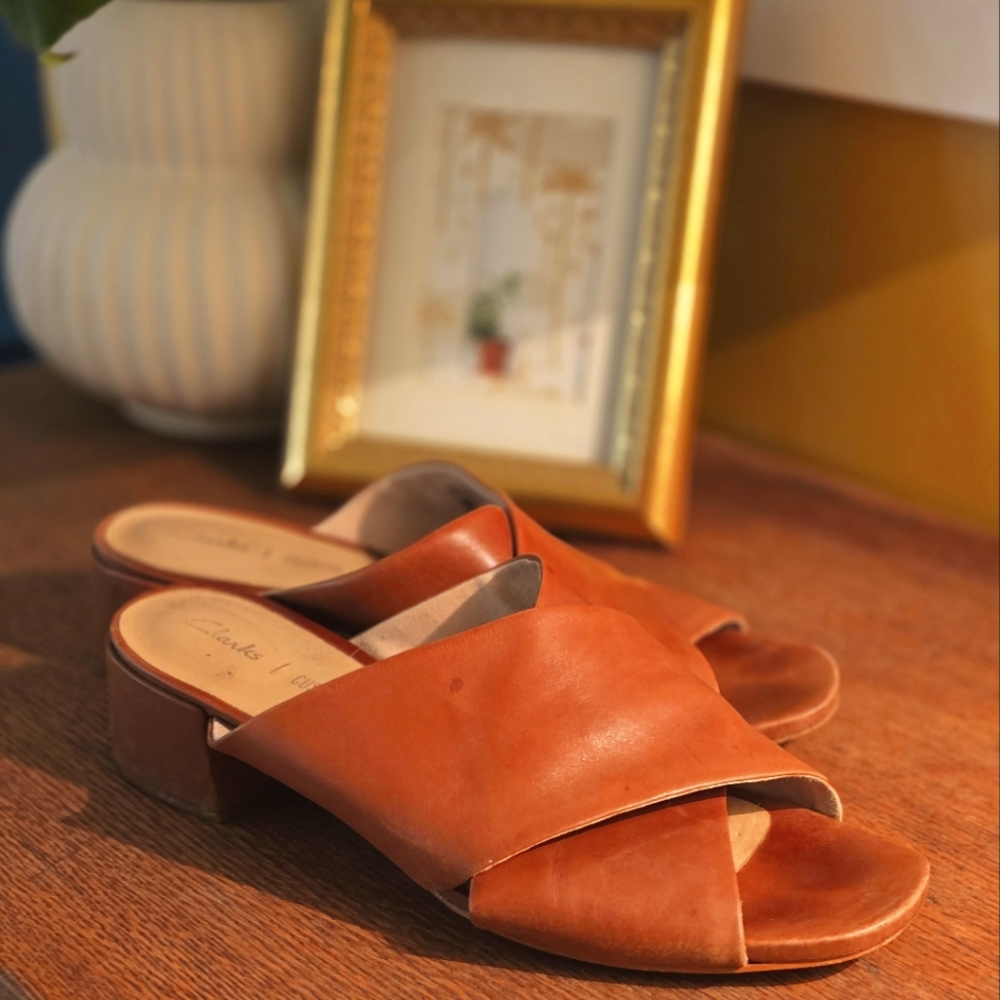 Clarks Heeled Sandals